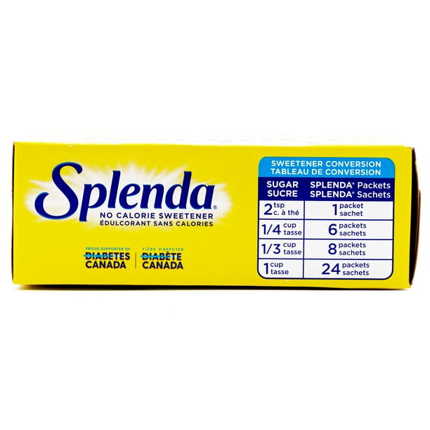 Édulcorant granulé Splenda  Édulcorant sans calories et succédané