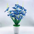 thumbnail image 1 of Artificial Fake Flower  Easy Care Pollen Free Popular  Landscaping Mixed Flower Bonsai Decor, 1 of 4