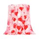 thumbnail image 2 of Ropa de cama, mantas y plaids, regalos para mujeres, manta de franela con estampado de corazones para San Valentín, suave, ligera y fácil de lavar, romántica y cálida, ideal para sofás cama y dormitor, 2 of 6
