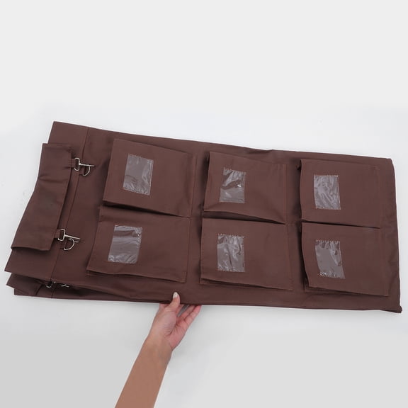 HEANUJJ Coffee Janitorial Cart Bag with Large Capacity and Leakproof Design for Commercial Cleaning Carts