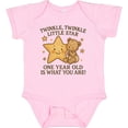 thumbnail image 3 of Inktastic Twinkle Twinkle Little Star One Year Old Birthday Boys or Girls Baby Bodysuit, 3 of 5