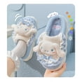 thumbnail image 4 of Sanrio Hello Kitty Cotton Slippers For Women My Melody Winter Thick Soft Sole Slides Indoor Floor Flat Home Non-Slip Shoes, 4 of 26