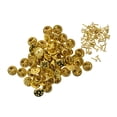 thumbnail image 1 of Moyic Paquete de 100 tachuelas de corbata, Kit de extracción de pines, soporte de insignia, alfileres artesanales DIY, broche de decoración de Artesanía Latón, 1 of 6