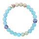 thumbnail image 2 of Pulsera de piedra de cristal natural para los hombres las mujeres de la energía de la joyería elástica de cuentas pulsera ajustable para el uso diario Boho estilo de cuentas hechas a mano, 2 of 6