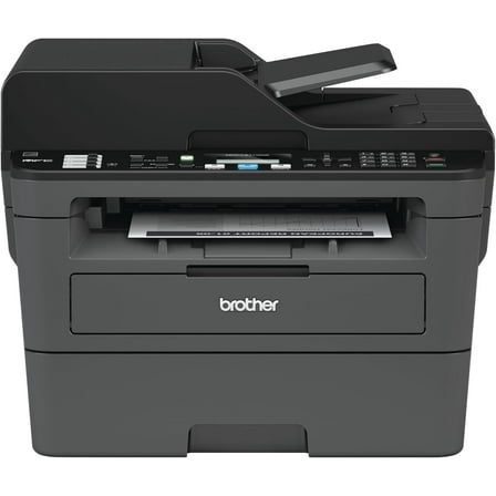 Restored Brother Wireless Monochrome Laser All-In-One Printer – Print, Copy, Scan, Fax, 32ppm, Auto Duplex, P/N: MFC-L2710DW (Refurbished)