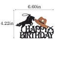 thumbnail image 2 of Cake topper Qertesl vaquero western con brillo 11 x 17 cm, 2 of 4