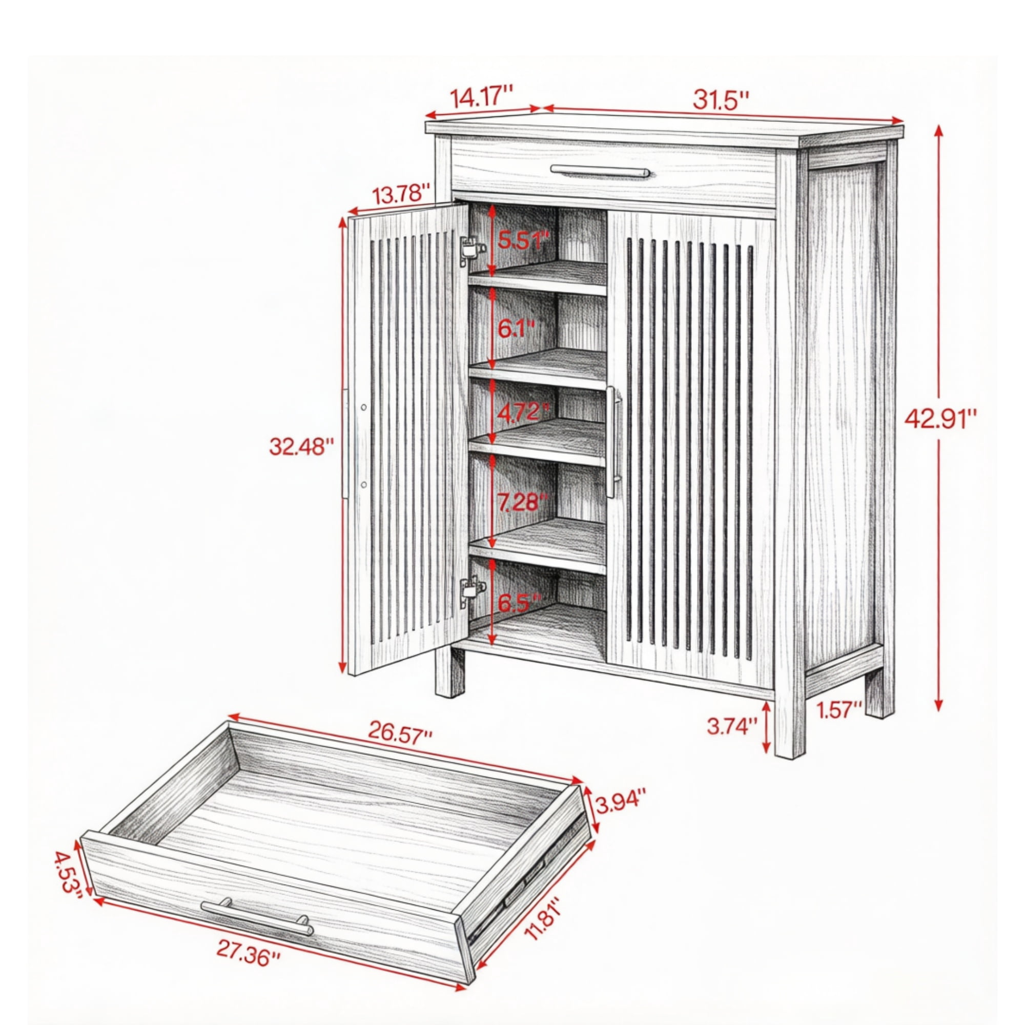 Shoe Storage Cabine