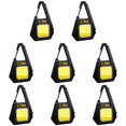thumbnail image 1 of Linterna de carga USB impermeable IPX4 con luz de llavero LED COB para correr de noche, 1 of 5
