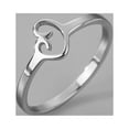 thumbnail image 2 of Mother Daughter Ring Personalized Heart Stainless Steel Jewelry Gift For Mom Daughter, 2 of 5