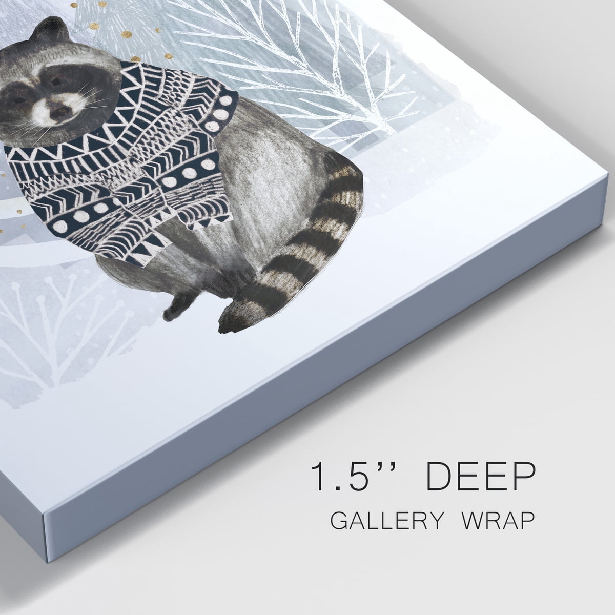 Jingle Sleigh - Premium Gallery Wrapped Canvas - Ready to Hang