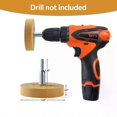 thumbnail image 4 of 346 Decal Remover Eraser Wheel 88mm Car Surface Glue Remover Rubber Wheel Universal Electric Drill Adapter Rotary Abrasives, 4 of 5