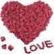 thumbnail image 1 of Baicccf 2000 Piezas Pétalos De Rosa De Seda De Color Rojo Vino Pétalos De Seda, Decoración De Fiesta De Bodas para Una Noche Romántica Día De San Valentín, 1 of 5
