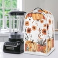 thumbnail image 5 of HELLHERO Pumpkin Flower Garden Not Easy to Fade Kitchen Blender Dust Covers Waterproof Durable Dust Cover with AntiSlip for Home Kitchen Indoor, 5 of 6