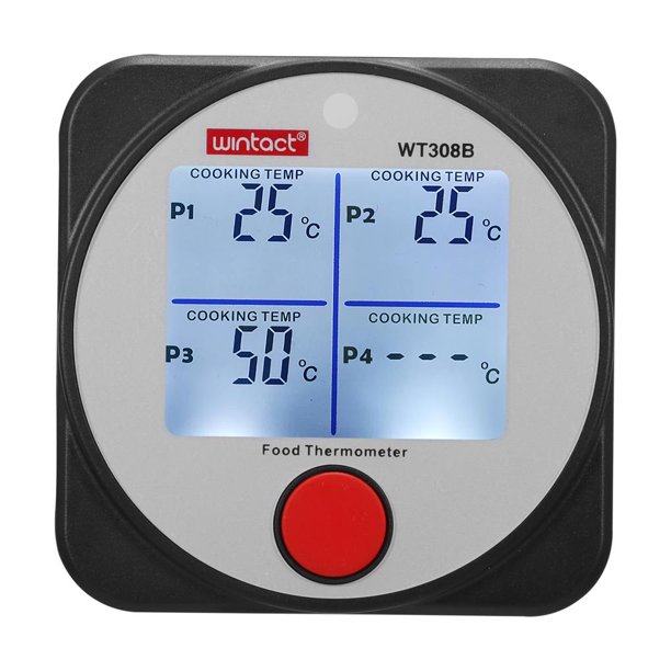 Barbacoa Termómetro Barbacoa Al Aire Libre Picnic Herramienta De Inspección De Temperatura Versión Bluetooth Termómetro De Alimentos,Wt308B matsuzay TO005219-00