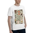 thumbnail image 2 of Bingfone Coffee Makers Macaroons Chocolate Men'S Loose Fit Short-Sleeve Pocket T-Shirt, 2 of 7
