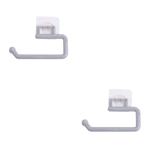 Inteprter Soporte de papel de cocina, trapo autoadhesivo de plástico, película conservante, toallero, estante para el hogar, Hotel, soporte para Type3 NO3 Inteprter CBP027412