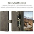 thumbnail image 3 of Wallet Case for Samsung Galaxy S23 Ultra 5G,Magnetic Protect PU Leather Flip Case with Card Holders RFID Blocking Kickstand Shockproof Protection Case for Samsung Galaxy S23 Ultra 5G 2023 (Coffee), 3 of 9