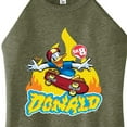 thumbnail image 3 of Disney - The Donald  - Juniors High Neck Tank Top, 3 of 5