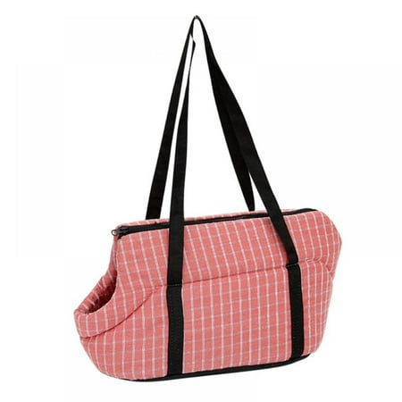 Savlot Dog Carrier Purse  Foldable Waterproof Oxford Cloth Dog Carrier Bag  Pet Travel Tote Bag with Pockets for Cat and Small Dog