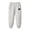 A-Grey184, variant on JAJAHO Boys Girls Jogger Sweatpants Fuzzy Lining Fall Winter Kids Elastic Wasit Tapered Thermal Athletic Pants Sizes 3-16Y