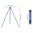 thumbnail image 2 of Fishing Rods Tripod Stand Telescopic Aluminum Alloy Fishing Rod Holder, 2 of 5