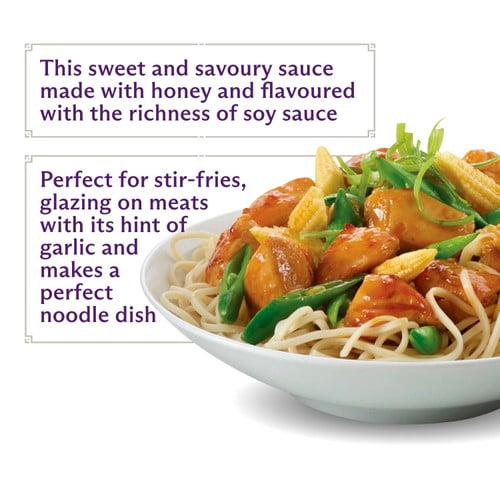 Lee Kum Kee Honey & Soy Stir-Fry Sauce 70g, British Import (Pack of 2)