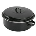 thumbnail image 3 of Rôtissoire, Rôtissoire Exquise en Acier Inoxydable à Chaleur Circulante pour la Maison pour Barbecue pour Patates Douces Cuites Couvercle en Fer 28 cm, 3 of 8