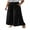 Black, variant on SHEWIN Womens Plus Size Pants Casual Elastic High Waist Flowy Pants Drawstring Palazzo Pants with Pockets 1X-5X