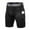 Black, variant on EFINNY Men's Stretch Bicycle Shorts, Dark Gray, (S-2XL)