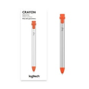 Logitech Crayon Digital Pencil for all iPads (2018 releases and later) with Apple Pencil technology, anti-roll design, and dynamic smart tip