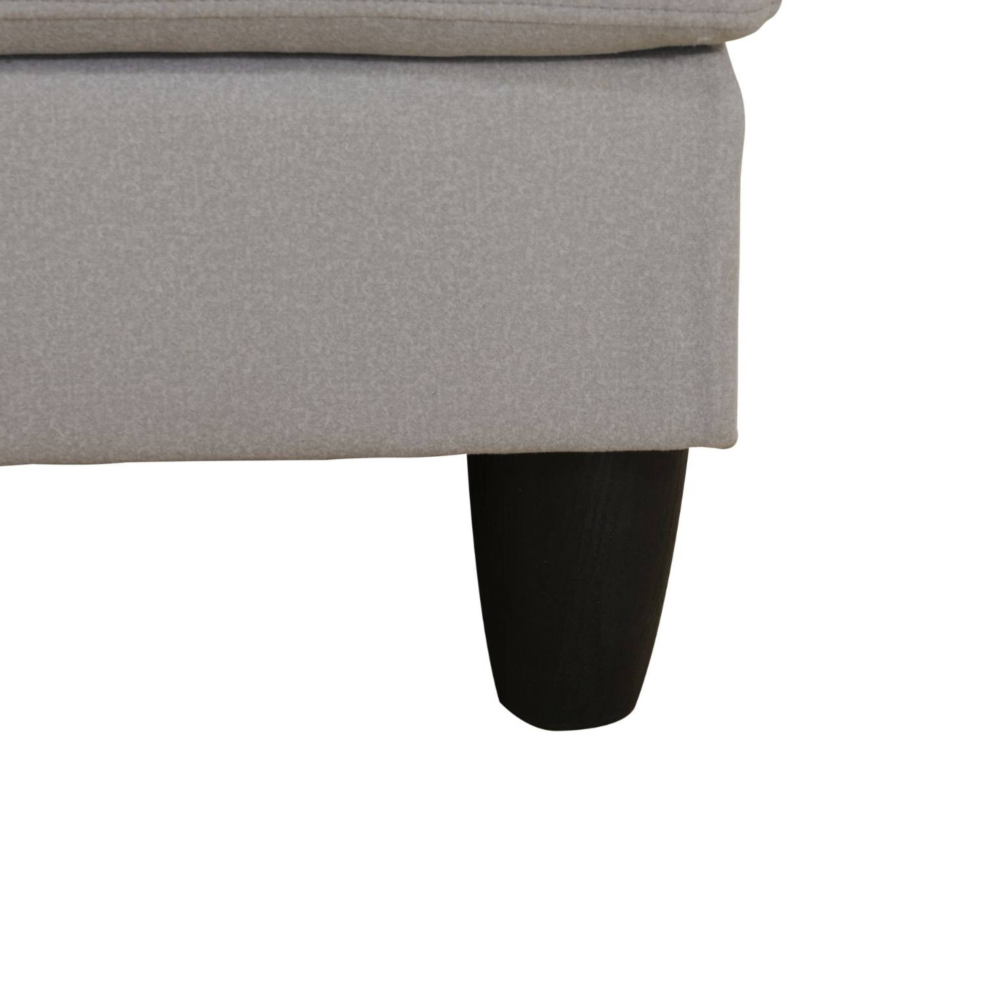 Modern Sectional Sofa Couch, L Shape Sofa Set with Chaise Modular Cloud Couch for Living Room, Light Grey