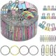 thumbnail image 3 of 240pcs Paper Clips, Binders And Rubber Bands, Office Supplies Set, Paper Clips And Paper Clips, 3 of 5