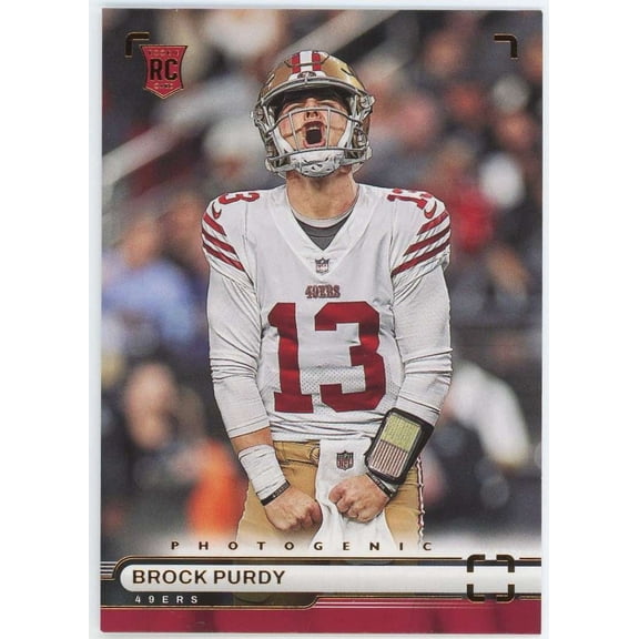 NFL 2022 Panini Chronicles Photogenic Football Bronze Brock Purdy PH-36 (Rookie)