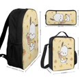 thumbnail image 5 of Pochacco 3 Piece Backpack Set With Lunch Box And Pencilcase Casual Bookbag, 5 of 7