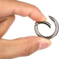 thumbnail image 5 of 5pcs Metal O Ring Spring Clasps for DIY Jewelry Openable Round Carabiner Keychain Bag Clips, 5 of 7