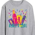 thumbnail image 3 of Coca-Cola - 90's Retro Style - Always Cool - Men's Long Sleeve T-Shirt, 3 of 5