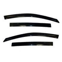 Auto Ventshade (AVS) by RealTruck Outside Mount Ventvisor / Window Deflectors Front & Rear Set 4 Pc. Set Compatible with 2012-2020 Chevy Sonic 5-Door, Hatchback