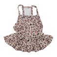thumbnail image 1 of Vestidos con tirantes para mascotas, estampado de leopardo, corto, suave, transpirable, protección solar, falda de verano para mascotas, 1 of 8