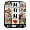 thumbnail image 5 of Custom Photo Mom Blanket - Birthday Gifts for Mom from Daughter, Son - Mother Birthday Gifts - to My Mothers Throw Blanket 30"x40", 5 of 8