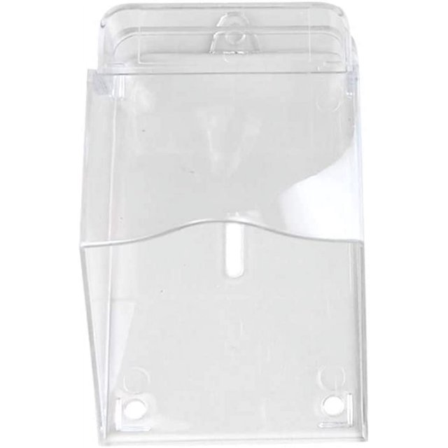 Cubierta impermeable para botón de timbre inalámbrico transparente