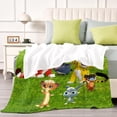 thumbnail image 4 of Leo y Tig anti-pilling, suave, ligera, esponjosa y acogedora de lujo para hogar y cocina – Perfecta para niños y adultos,120X180cm, 4 of 6