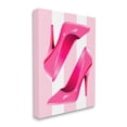 thumbnail image 4 of Stupell Industries Heels on Pink Stripes Beauty & Fashion Painting Gallery Wrapped Canvas Art Print Wall Art, 30 x 40, 4 of 8