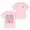 Pink, variant on Tiijoy Infant Girls 10Th Birthday Short Sleeve T-Shirt Letter Print T Shirt, Sizes 12-24M