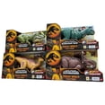 thumbnail image 2 of Dinosaurios coleccionables de Jurassic World Mattel Pachyrhinosaurus Dino Wild Roar Ceratosaurus Majungasaurus MAJOR Chaos Theory, 2 of 5
