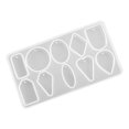 thumbnail image 2 of Troquel de colgante geométrico para resina con orificio para colgar, fabricación flexibles reutilizables para pendientes, suministros d, 2 of 9