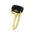 thumbnail image 3 of Ross-Simons Black Onyx Ring in 18kt Gold Over Sterling, Women's, Adult, 3 of 5