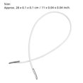 thumbnail image 2 of FONDOTIN 100Set Elastic Barbed Cord for DIY Mask Elastic Ropes White Book Binding Back to School, 2 of 8