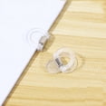 thumbnail image 1 of Clear Magnetic Clips Transparent Acrylic, U Shaped Small Strong Grip Clips for Photos Papers Crafts, Multi-Purpose Home Office Classroom Organization Clips, White, 1 of 6