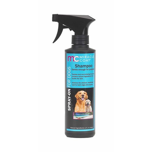 Miracle Coat Spray On Dog Shampoo 12oz