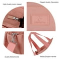 thumbnail image 3 of BadPiggies Casual Nylon Purse Handbag Crossbody Bag Waterproof Shoulder Bag for Women (Pink), 3 of 8